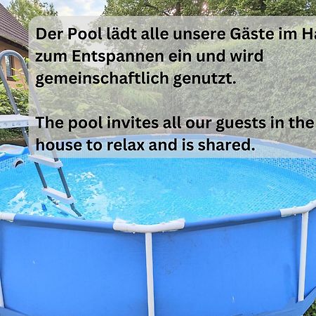 W4 - Urlaubsmagie- Pool, Terrasse, Barbecue Apartamento Lichtenhain  Exterior foto