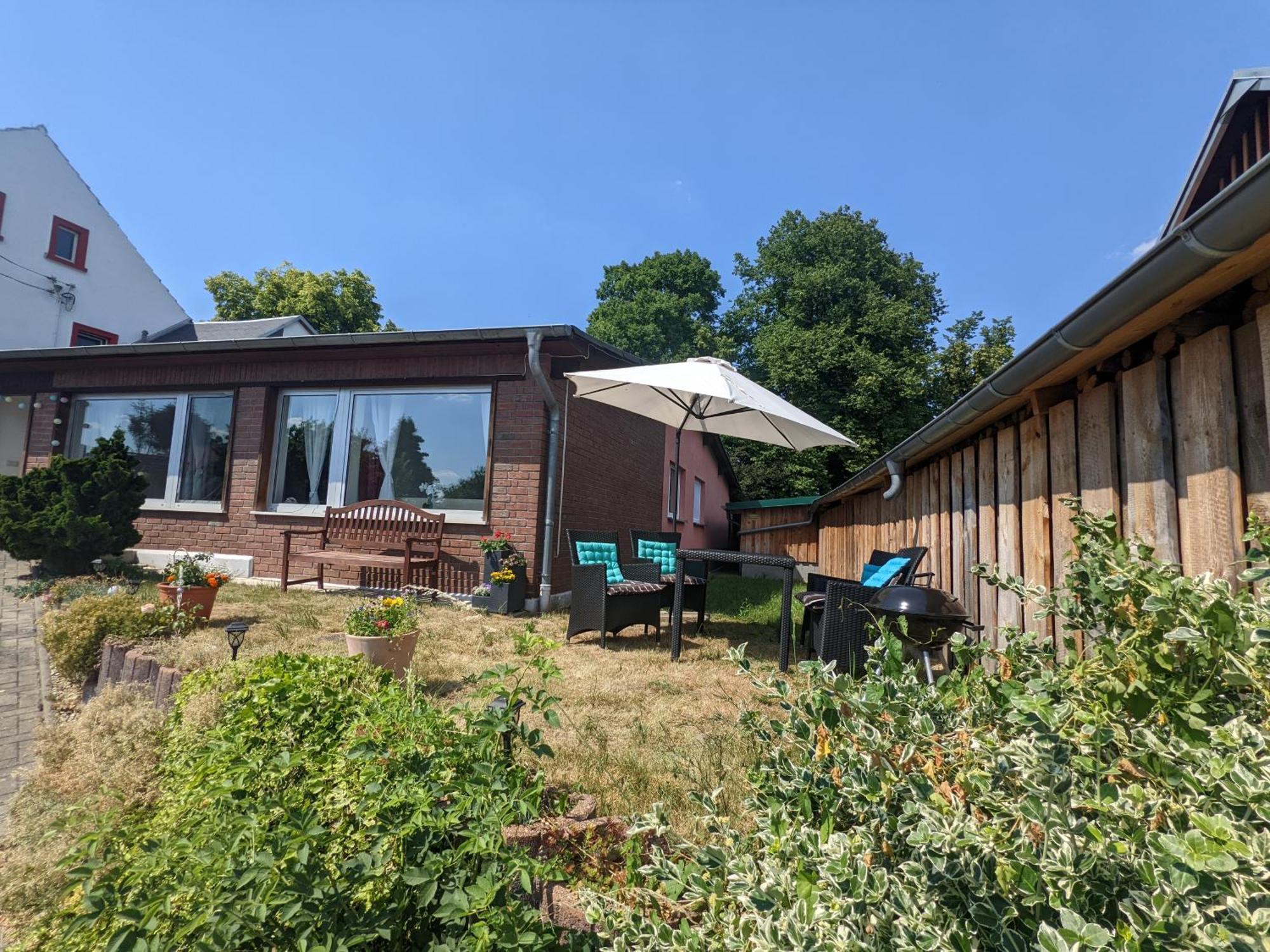 W4 - Urlaubsmagie- Pool, Terrasse, Barbecue Apartamento Lichtenhain  Exterior foto