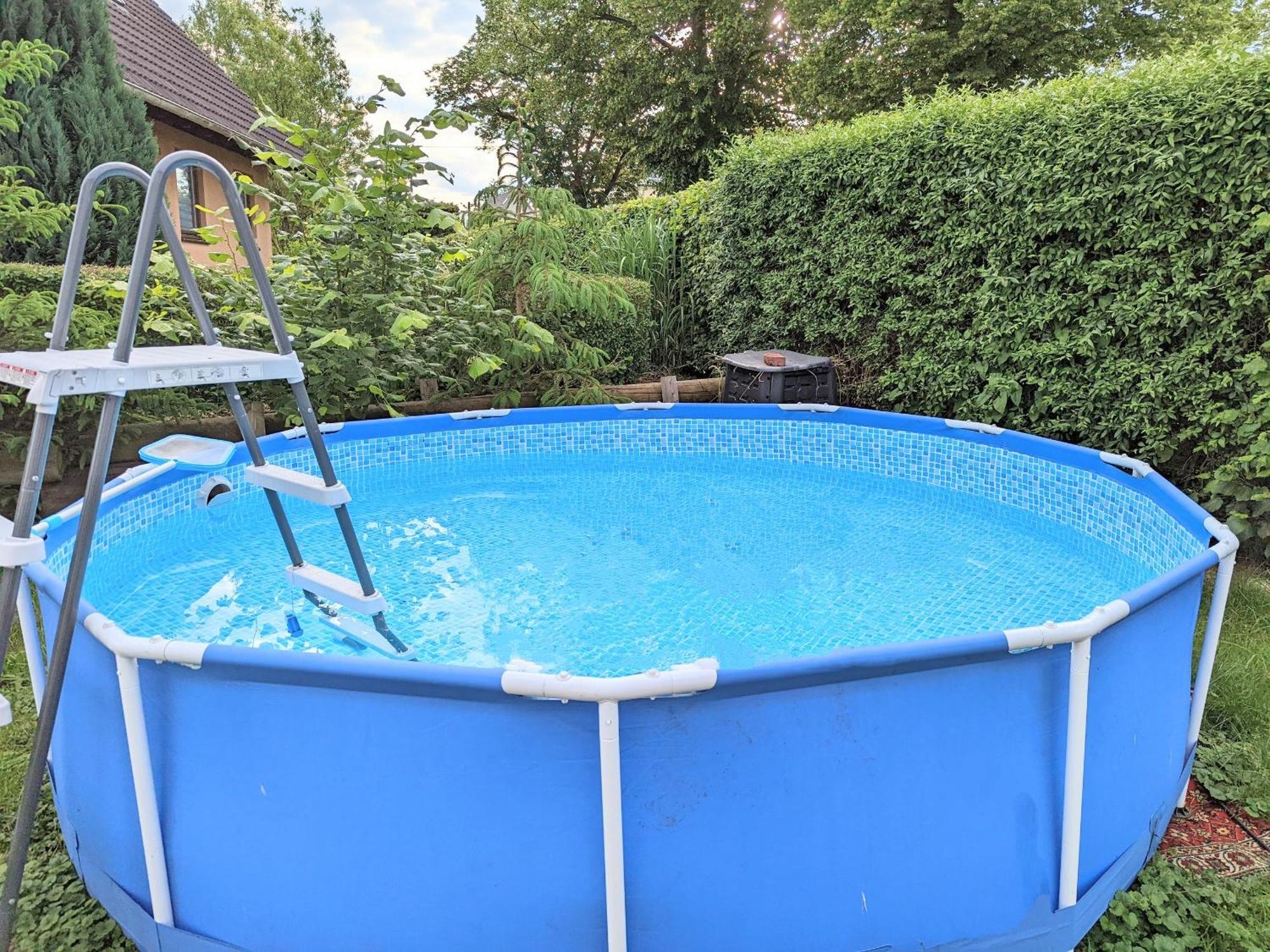 W4 - Urlaubsmagie- Pool, Terrasse, Barbecue Apartamento Lichtenhain  Exterior foto